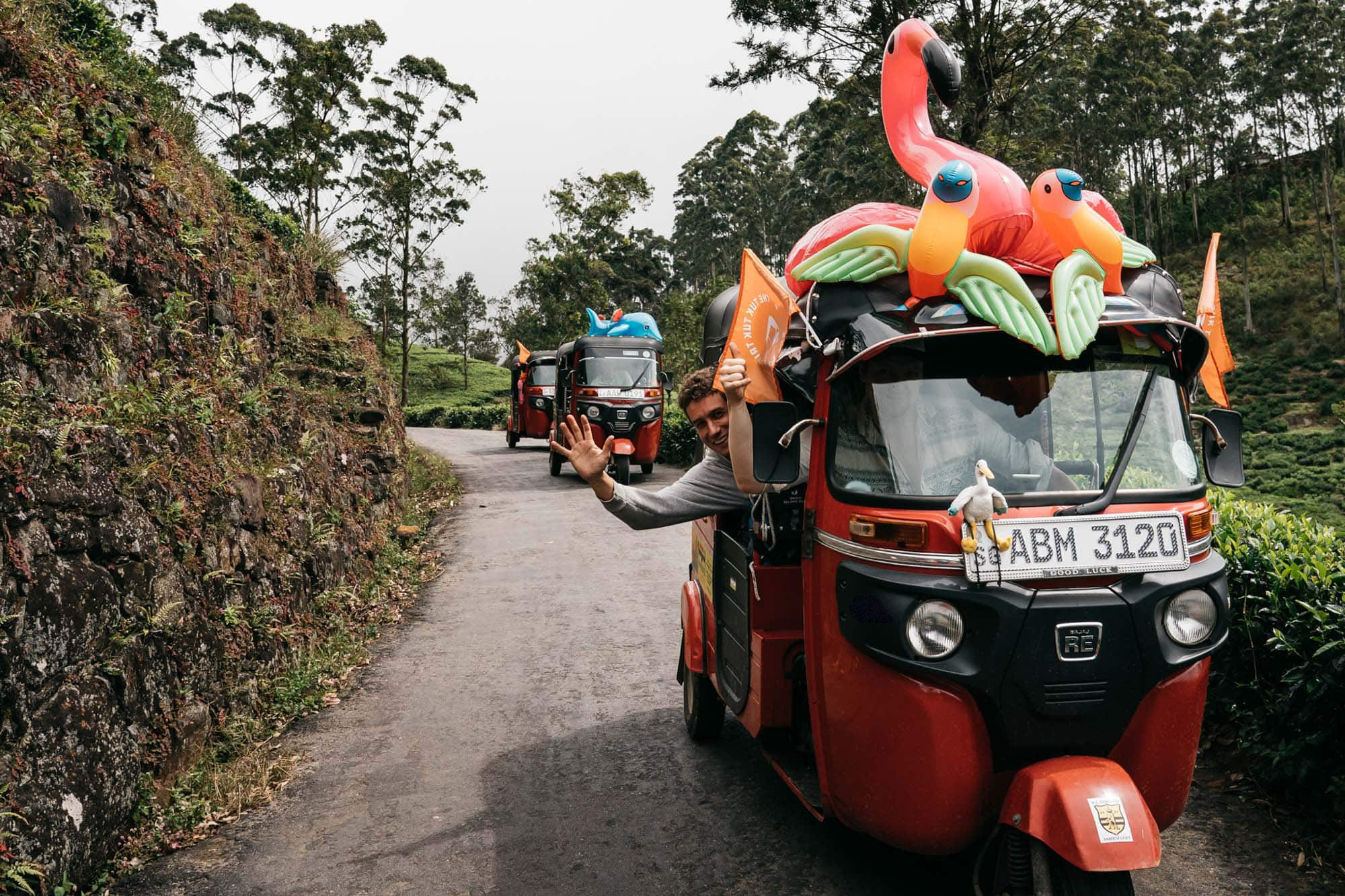 Sri Lanka road and travel